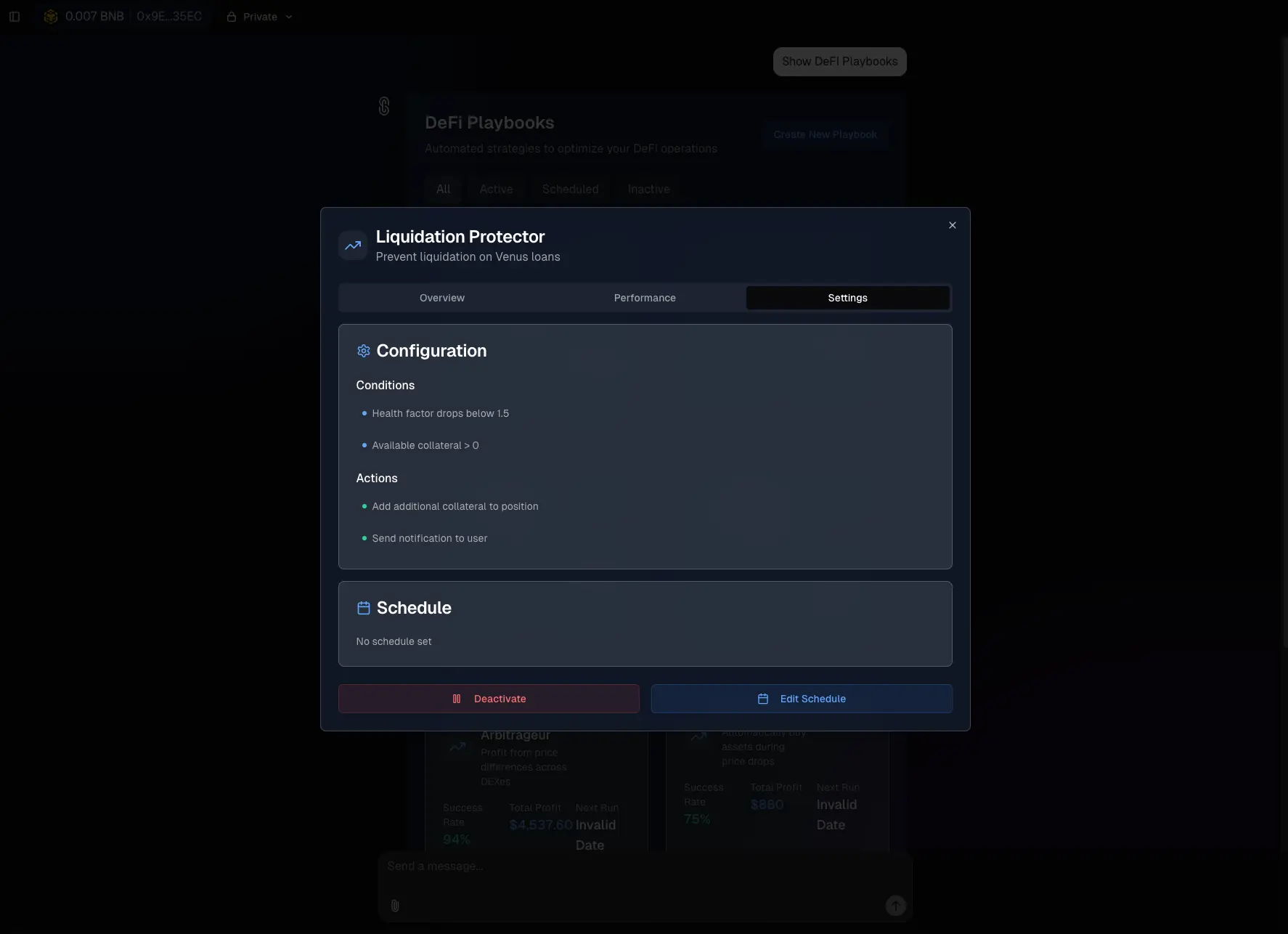Playbook Config Detail